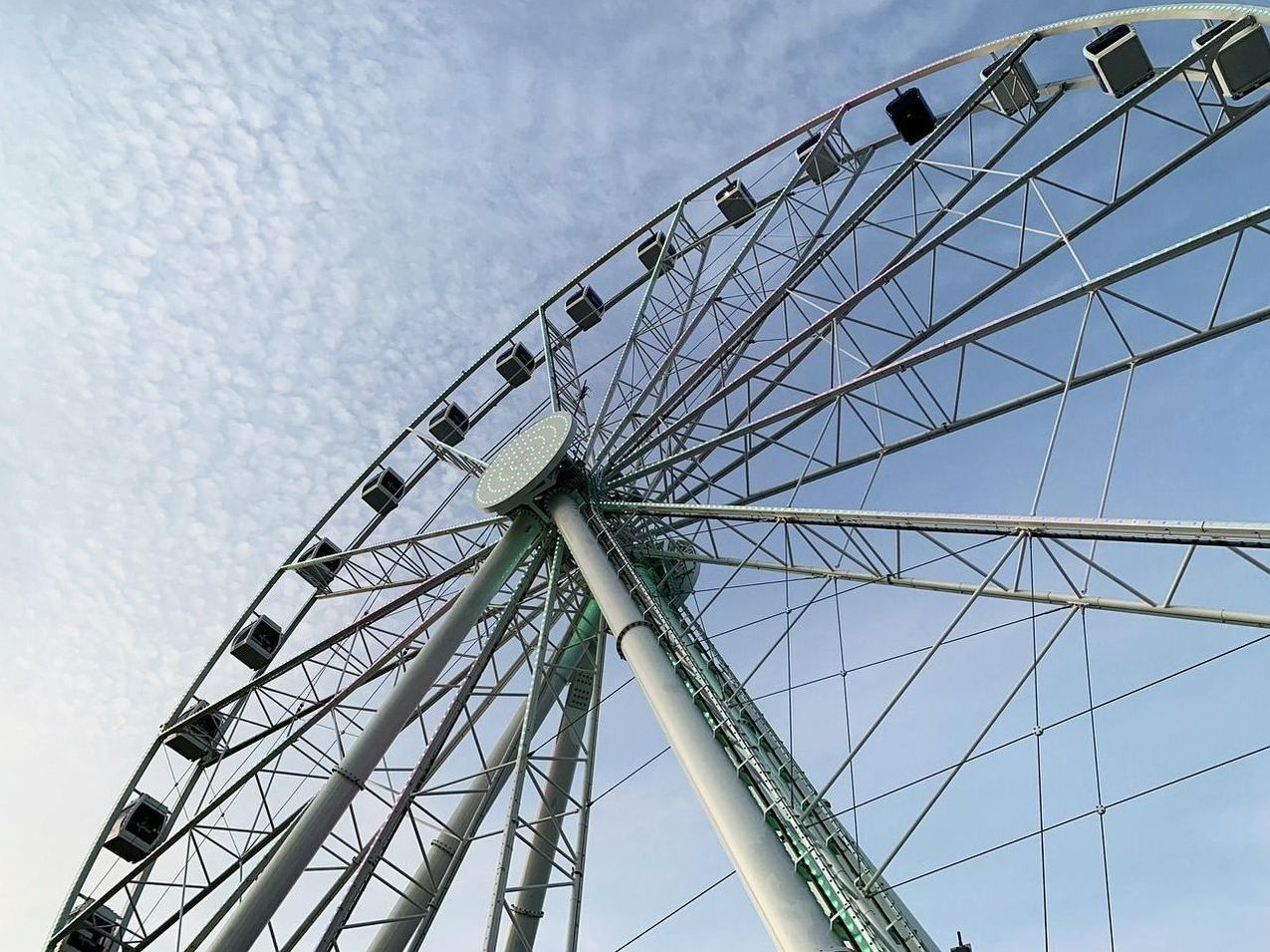 Noria del parque: la atracción más alta con vistas